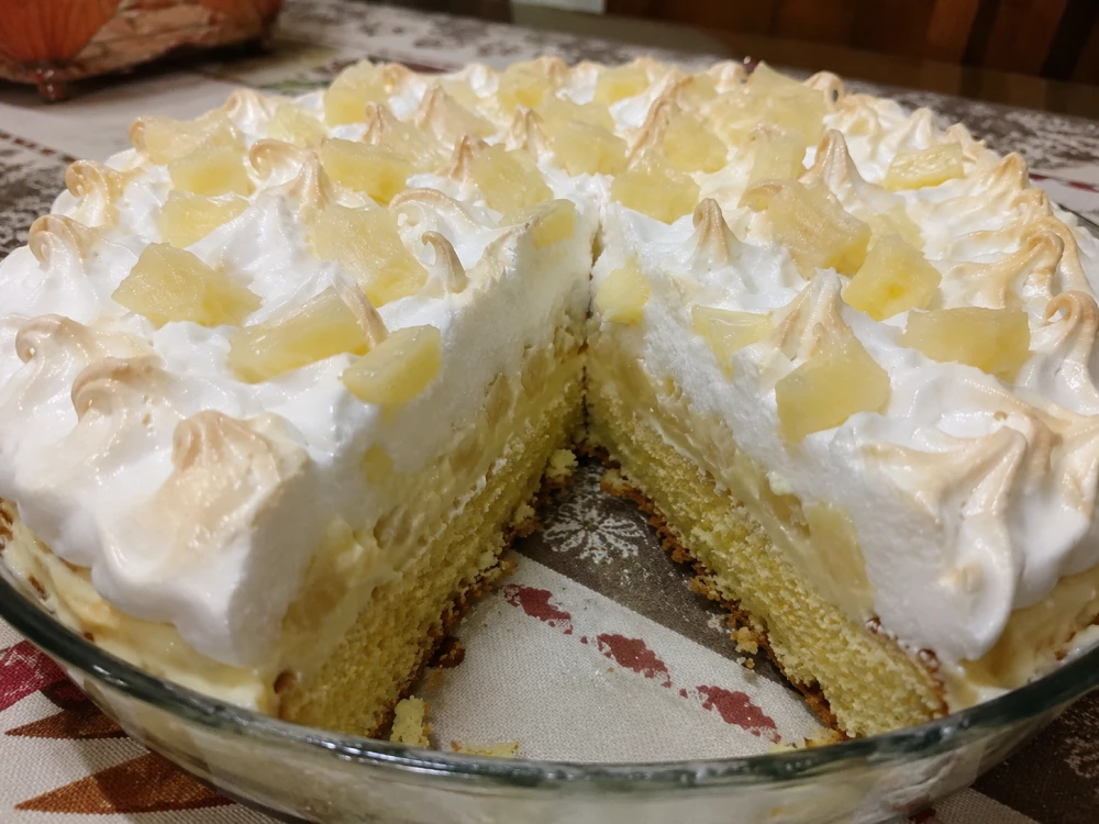 TORTA DE ABACAXI