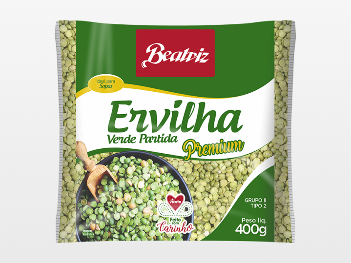 Imagem Ervilha Verde Partida Premium Beatriz