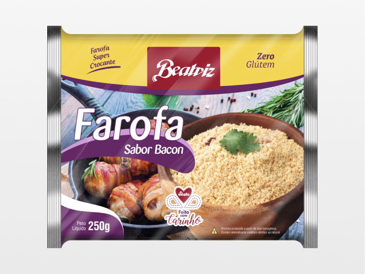 Imagem Farofa Sabor Bacon Beatriz