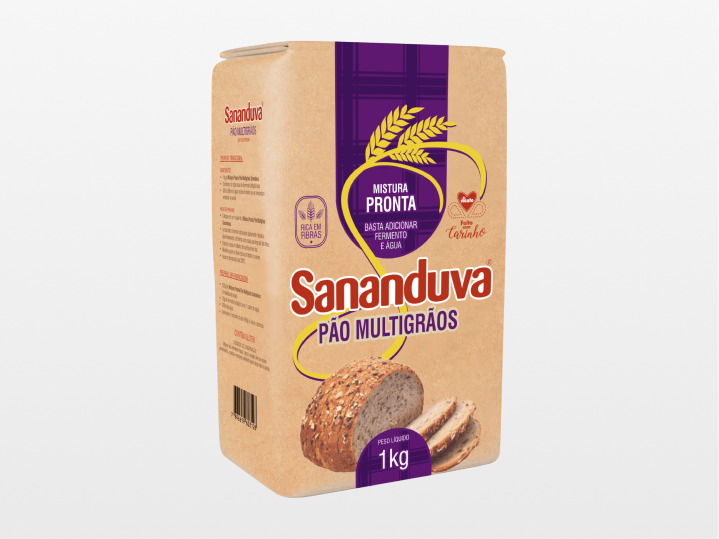 Imagem Mistura para Pão Multigrãos Sananduva Tipo 1