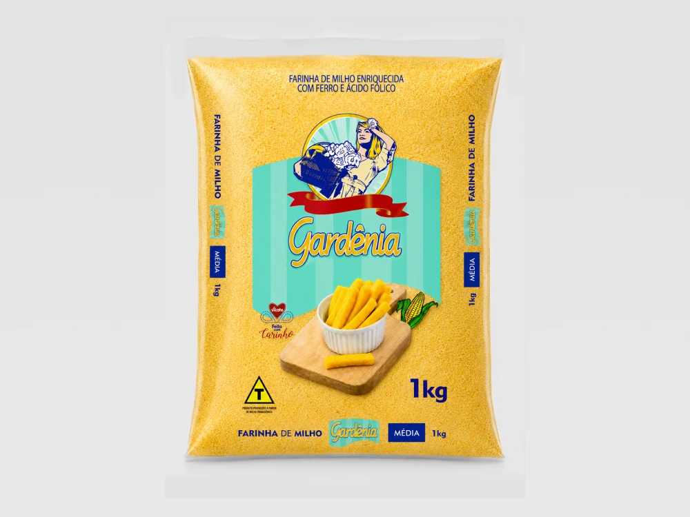 Imagem produto Farinha de Milho Média Gardênia